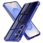 Coque Techsuit Shockproof Clear Silicone MagSafe pour Samsung Galaxy S25 - Smoke Black