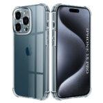 Coque Techsuit Shockproof Clear Silicone pour iPhone 15 Pro - Clear