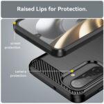 Coque Techsuit Carbon Silicone pour Samsung Galaxy A17 5G / A17 4G - Black – Image 3