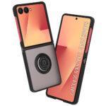 Coque Techsuit Glinth pour Samsung Galaxy Z Flip7 - Black