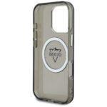 Coque Guess IML Metal Mountain Logo MagSafe pour iPhone 16 Pro Max - Black – Image 5