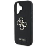 Coque Guess Hardcase Grained Big 4G Logo Small Classic Logo pour iPhone 16 - Black – Image 5