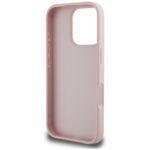 Coque Guess Hardcase Grained Big 4G Logo Small Classic Logo pour iPhone 16 Pro Max - Pink – Image 5