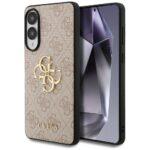 Coque Guess Hardcase Big 4G Logo Classic Logo pour Samsung Galaxy S25 Edge - Pink