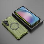 Coque Techsuit HoneyComb Shield MagSafe pour Samsung Galaxy A26 - Lime Green – Image 4