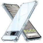 Coque Techsuit Shockproof Clear Silicone pour Google Pixel 7a - Clear
