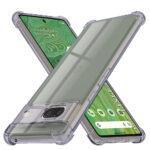 Coque Techsuit Shockproof Clear Silicone pour Google Pixel 7 - Smoke Black