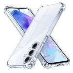 Coque Techsuit Shockproof Clear Silicone pour Samsung Galaxy A55 - Clear