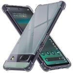 Coque Techsuit Shockproof Clear Silicone pour Google Pixel 6a - Smoke Black