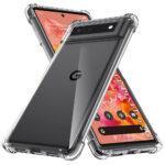 Coque Techsuit Shockproof Clear Silicone pour Google Pixel 6 - Clear