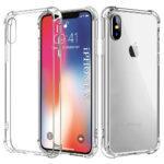 Coque Techsuit Shockproof Clear Silicone pour iPhone X / iPhone XS - Clear