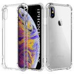 Coque Techsuit Shockproof Clear Silicone pour iPhone XS Max - Clear