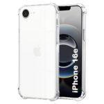 Coque Techsuit Shockproof Clear Silicone pour iPhone 16e - Clear