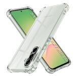 Coque Techsuit Shockproof Clear Silicone pour Samsung Galaxy A56 - Clear