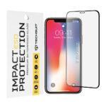Protection d'écran Techsuit ESD Glass pour iPhone X / iPhone XS / iPhone 11 Pro - Black