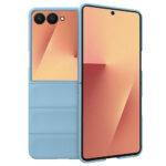 Coque Techsuit Magic Shield pour Samsung Galaxy Z Flip7 - Bleu