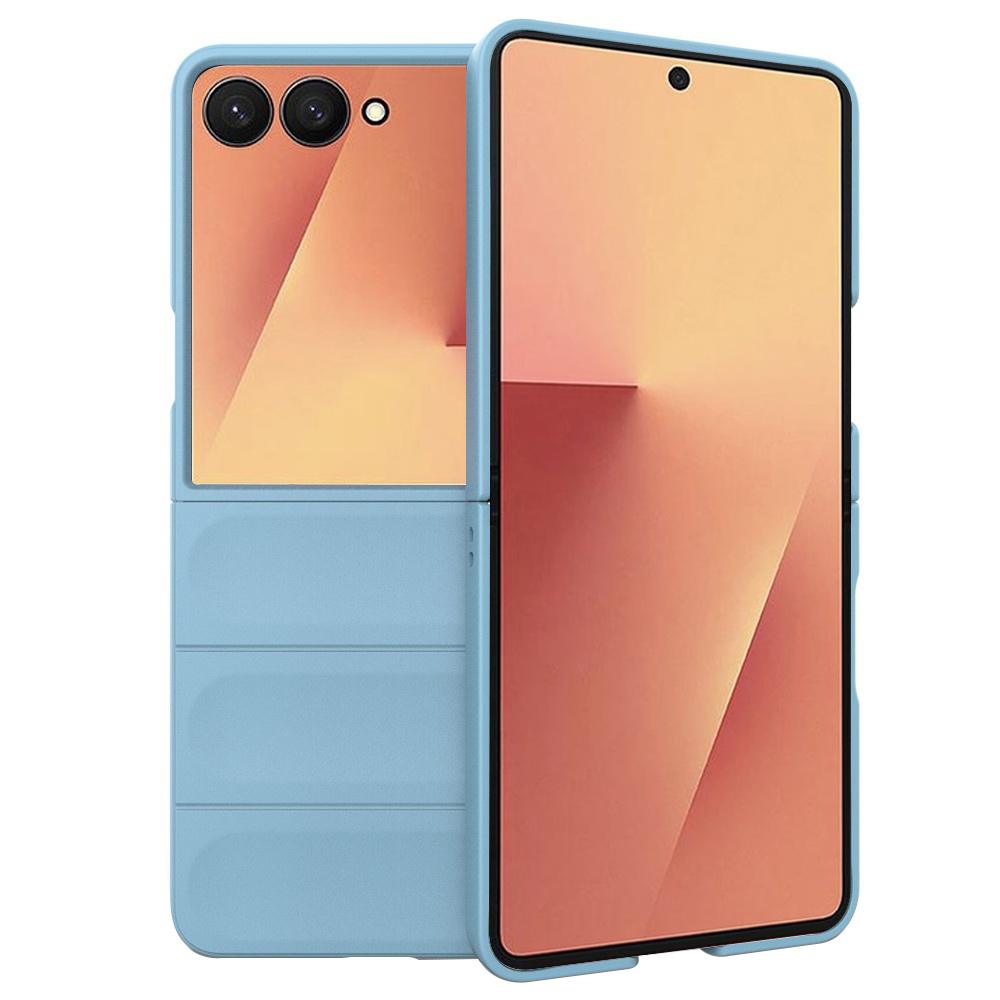 2463295 Coque Techsuit Magic Shield pour Samsung Galaxy Z Flip7 - Bleu – Image 1