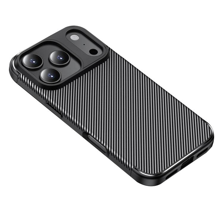 2463589 Coque Techsuit CarbonFiber pour iPhone 17 Pro Max - Black – Image 1