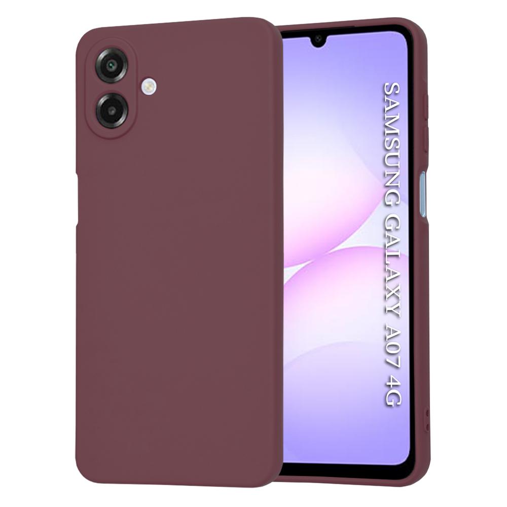 2466907 Coque Techsuit SoftFlex pour Samsung Galaxy A07 4G - Plum Red – Image 1