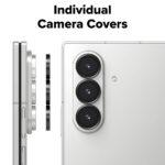 Lot de 2 protections d'objectif Ringke Camera Lens Frame Glass pour Samsung Galaxy Z Fold7 - Black – Image 2