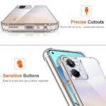 Coque Techsuit Shockproof Clear Silicone pour OnePlus Nord 5 - Clear – Image 3