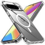 Coque Techsuit Shockproof Clear Silicone MagSafe pour Google Pixel 10 / 10 Pro - Clear