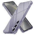 Coque Techsuit Shockproof Clear Silicone pour Samsung Galaxy S24 - Smoke Black