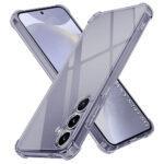 Coque Techsuit Shockproof Clear Silicone pour Samsung Galaxy S24 Plus - Smoke Black
