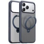 Coque Torras Ostand Spin MagSafe Series pour iPhone 17 Pro Max - Navy Blue