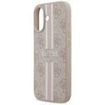 Coque Guess Hardcase 4G Printed Stripes MagSafe pour iPhone 17 - Pink – Image 5