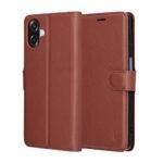Étui portefeuille Techsuit Leather Folio pour Samsung Galaxy A07 4G - Brown