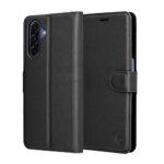 Étui portefeuille Techsuit Leather Folio pour Samsung Galaxy A17 5G / A17 4G - Black
