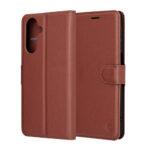 Étui portefeuille Techsuit Leather Folio pour Samsung Galaxy A17 5G / A17 4G - Brown – Image 6