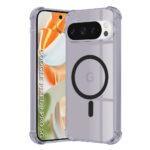 Coque Techsuit Shockproof Clear Silicone MagSafe pour Google Pixel 9 Pro - Smoke Black