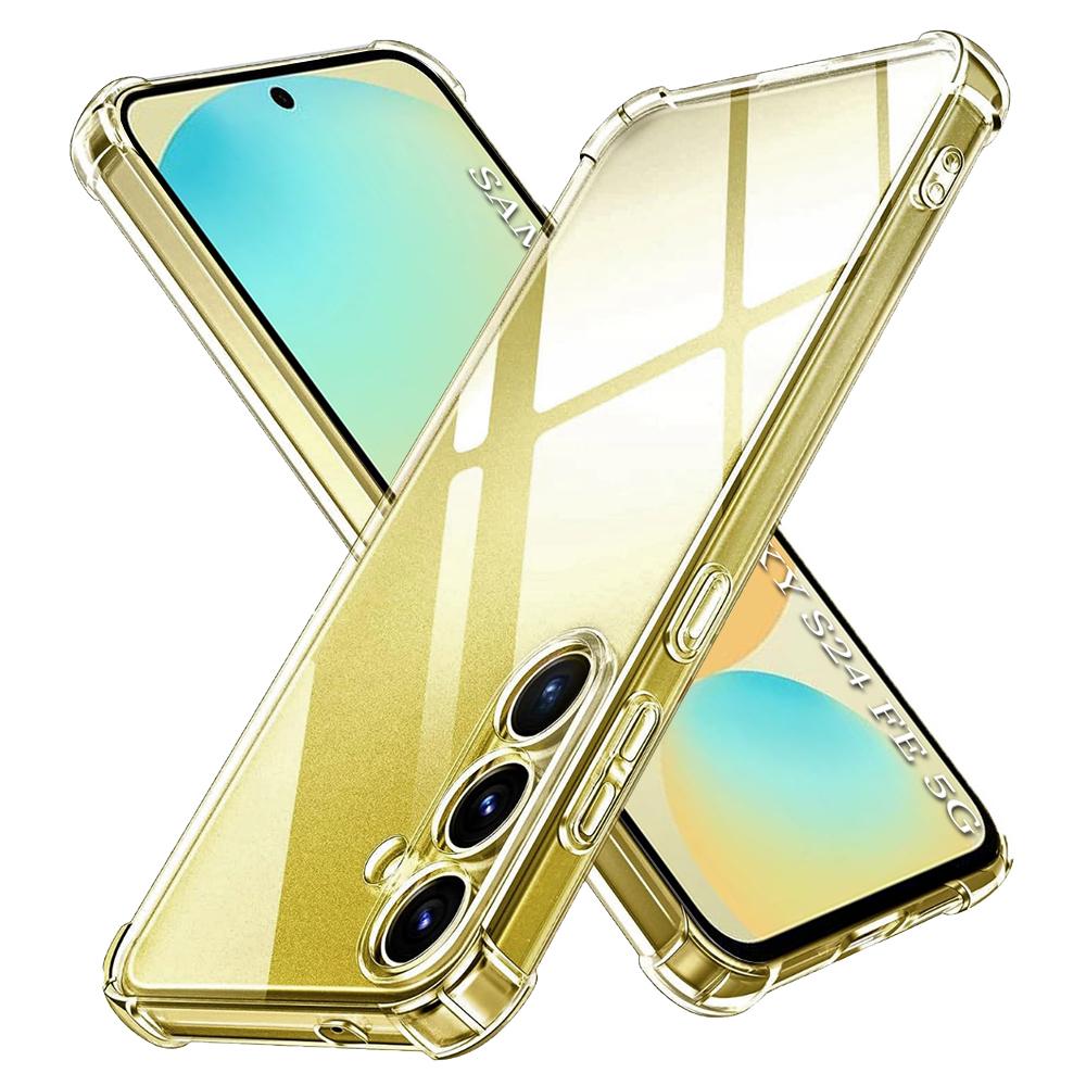 2497021 Coque Techsuit Shockproof Clear Silicone pour Samsung Galaxy S24 FE - Clear – Image 1