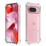 Coque Techsuit Shockproof Clear Silicone pour Google Pixel 9 - Clear
