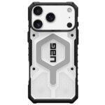 Coque UAG Pathfinder Clear MagSafe pour iPhone 17 Pro - Ice / Silver