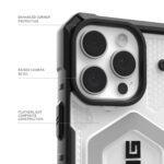 Coque UAG Pathfinder Clear MagSafe pour iPhone 17 Pro - Ice / Silver – Image 4