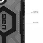 Coque UAG Pathfinder Clear MagSafe pour iPhone 17 Pro Max - Ash / Black – Image 4