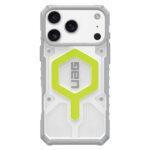 Coque UAG Pathfinder Clear MagSafe pour iPhone 17 Pro - Active Neon