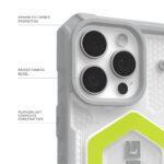 Coque UAG Pathfinder Clear MagSafe pour iPhone 17 Pro - Active Neon – Image 4