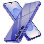 Coque Techsuit Shockproof Clear Silicone pour Samsung Galaxy S25 - Smoke Black