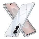 Coque Techsuit Shockproof Clear Silicone pour Samsung Galaxy S25 Edge - Clear