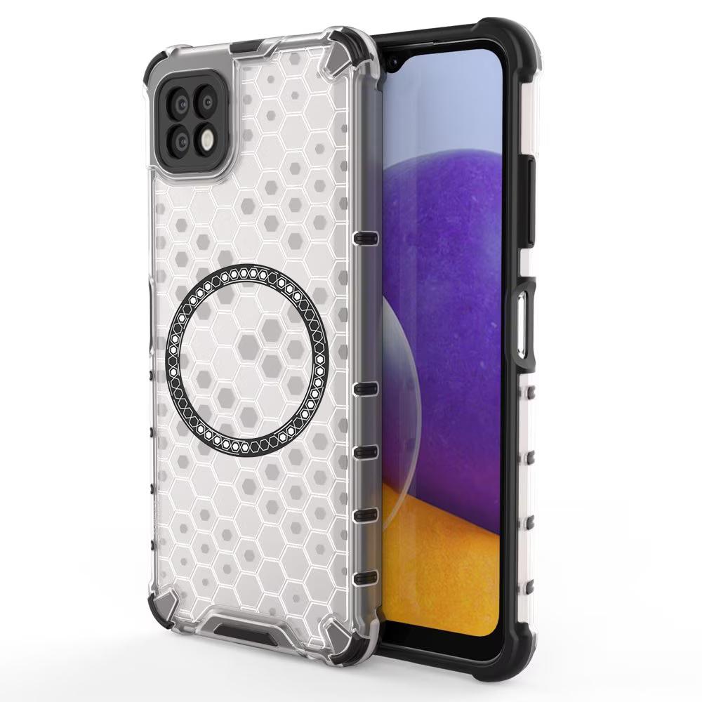 2499691 Coque Techsuit HoneyComb Shield MagSafe pour Samsung Galaxy A22 5G - White – Image 1