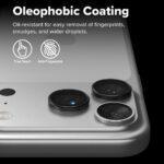 Protection d'objectif Ringke Camera Lens Frame Glass pour iPhone 17 Pro / iPhone 17 Pro Max - Black – Image 6