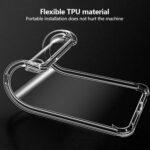 Coque Techsuit Shockproof Clear Silicone MagSafe pour iPhone 17 Pro Max - Clear – Image 4