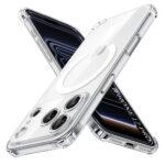 Coque Techsuit Shockproof Clear Silicone MagSafe pour iPhone 17 Pro - Clear