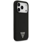 Coque Guess Silicone Triangle Logo MagSafe pour iPhone 17 Pro Max - Black – Image 4