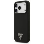 Coque Guess Silicone Triangle Logo MagSafe pour iPhone 17 Pro - Black – Image 3