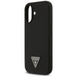Coque Guess Silicone Triangle Logo MagSafe pour iPhone 17 - Black – Image 3